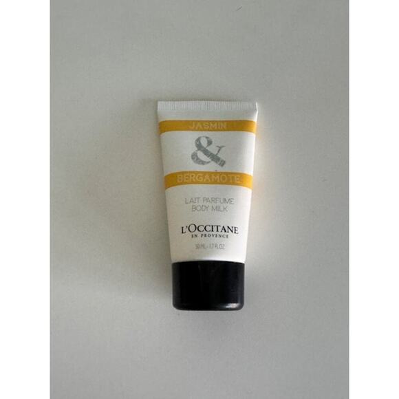 L'Occitane Jasmin & Bergamate Body Milk Lotion 1.7 oz Travel Size Lait Parfume - Picture 1 of 2